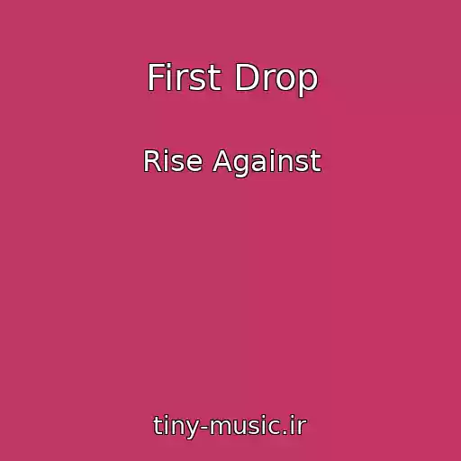 کاور آهنگ First Drop از Rise Against