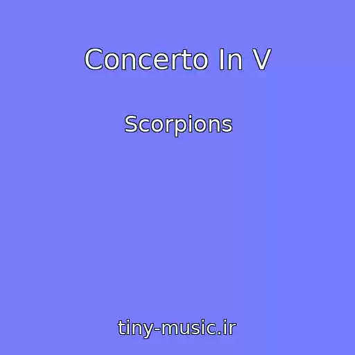 کاور آهنگ Concerto In V از Scorpions
