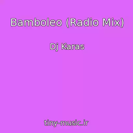 کاور آهنگ Bamboleo (Radio Mix) از Dj Karas