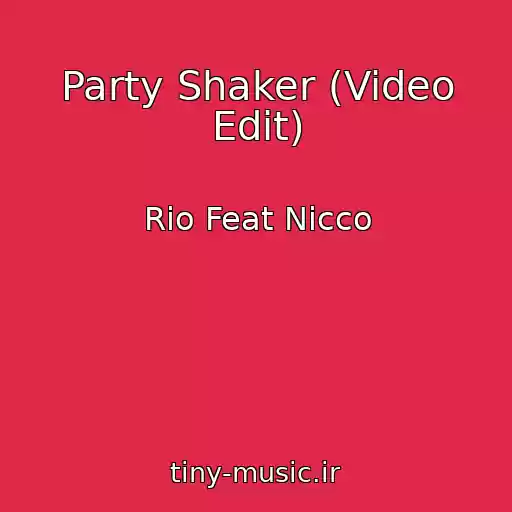 کاور آهنگ Party Shaker (Video Edit) از Rio Feat Nicco