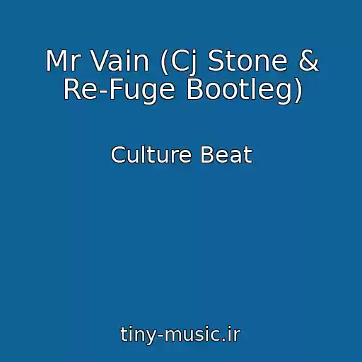 کاور آهنگ Mr Vain (Cj Stone & Re-Fuge Bootleg) از Culture Beat