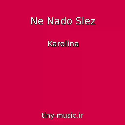 کاور آهنگ Ne Nado Slez از Karolina
