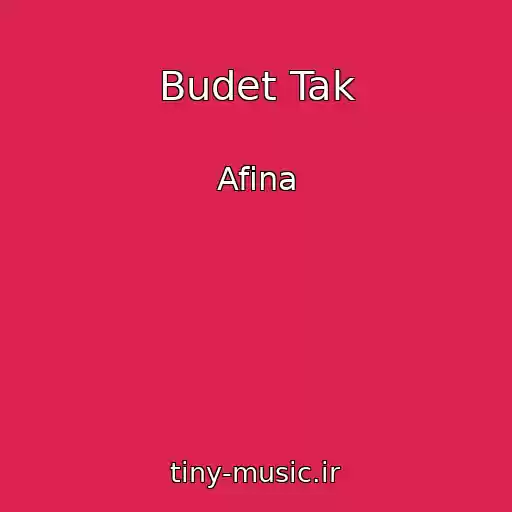 کاور آهنگ Budet Tak از Afina