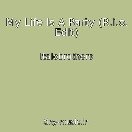 کاور آهنگ My Life Is A Party (R.i.o. Edit) از Italobrothers
