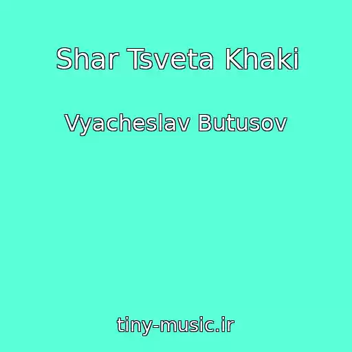 کاور آهنگ Shar Tsveta Khaki از Vyacheslav Butusov