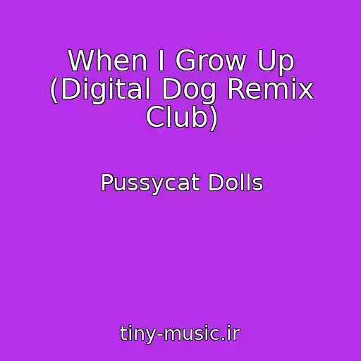 کاور آهنگ When I Grow Up (Digital Dog Remix Club) از Pussycat Dolls
