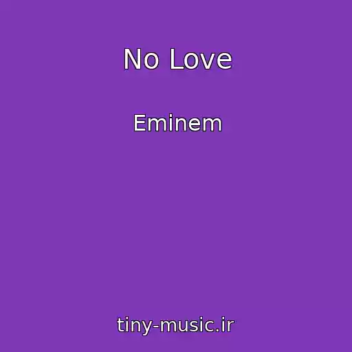 کاور آهنگ No Love از Eminem