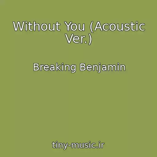 کاور آهنگ Without You (Acoustic Ver.) از Breaking Benjamin