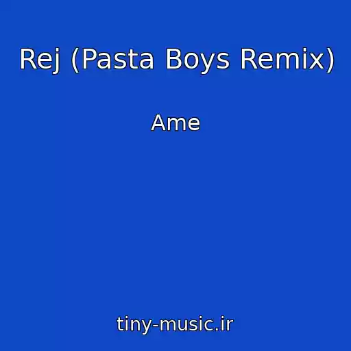 کاور آهنگ Rej (Pasta Boys Remix) از Ame