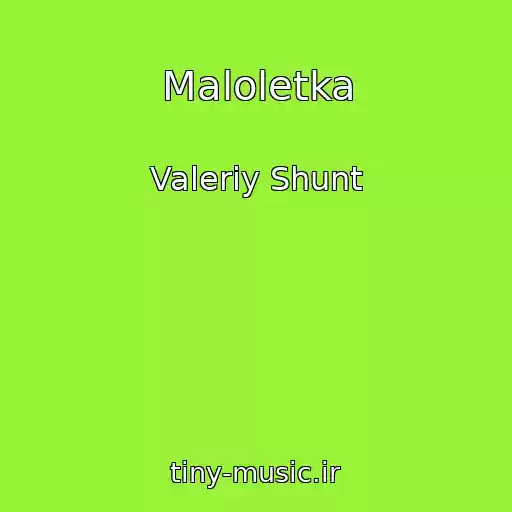 کاور آهنگ Maloletka از Valeriy Shunt