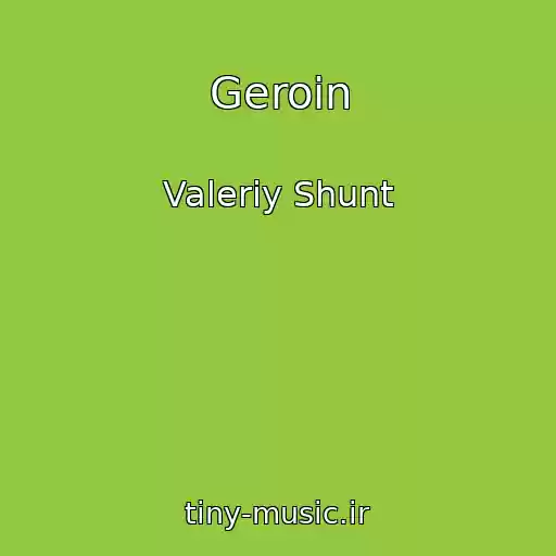 کاور آهنگ Geroin از Valeriy Shunt