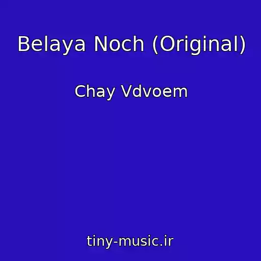 کاور آهنگ Belaya Noch (Original) از Chay Vdvoem