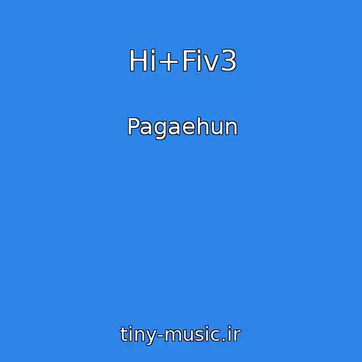 کاور آهنگ Hi+Fiv3 از Pagaehun