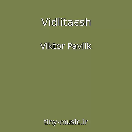 کاور آهنگ Vіdlіtaєsh از Viktor Pavlik