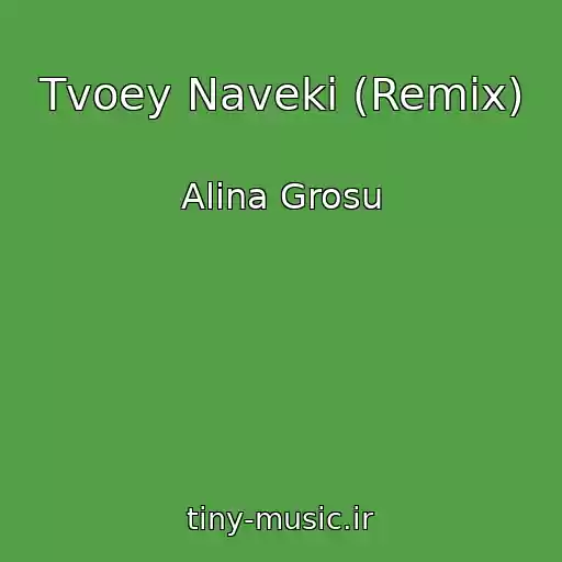 کاور آهنگ Tvoey Naveki (Remix) از Alina Grosu