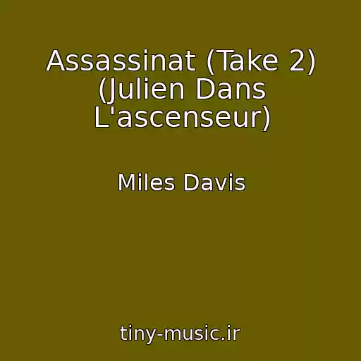 کاور آهنگ Assassinat (Take 2) (Julien Dans L'ascenseur) از Miles Davis