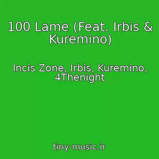 کاور آهنگ 100 Lame (Feat. Irbis & Kuremino) از Incis Zone, Irbis, Kuremino, 4Thenight