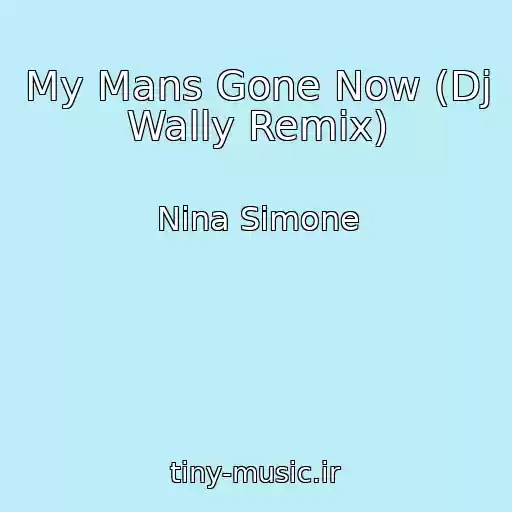کاور آهنگ My Mans Gone Now (Dj Wally Remix) از Nina Simone