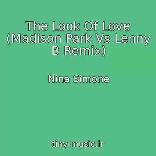 کاور آهنگ The Look Of Love (Madison Park Vs Lenny B Remix) از Nina Simone