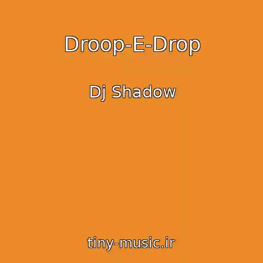 کاور آهنگ Droop-E-Drop از Dj Shadow