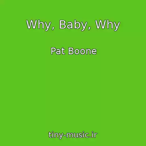 کاور آهنگ Why, Baby, Why از Pat Boone
