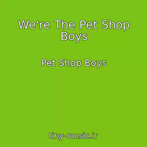 کاور آهنگ We're The Pet Shop Boys از Pet Shop Boys