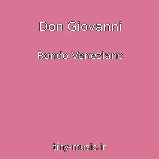 کاور آهنگ Don Giovanni از Rondo Veneziano
