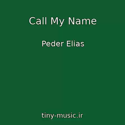 کاور آهنگ Call My Name از Peder Elias