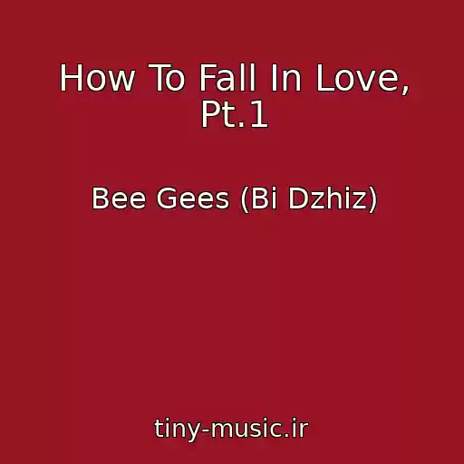 کاور آهنگ How To Fall In Love, Pt.1 از Bee Gees (Bi Dzhiz)