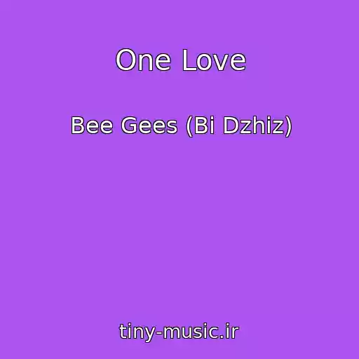 کاور آهنگ One Love از Bee Gees (Bi Dzhiz)