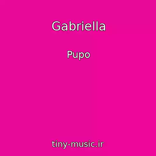 کاور آهنگ Gabriella از Pupo