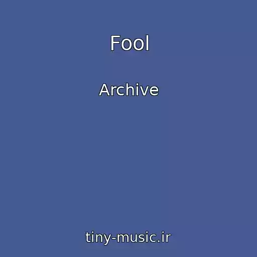 کاور آهنگ Fool از Archive