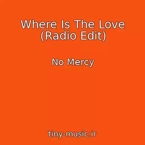 کاور آهنگ Where Is The Love (Radio Edit) از No Mercy