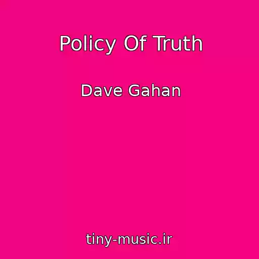 کاور آهنگ Policy Of Truth از Dave Gahan
