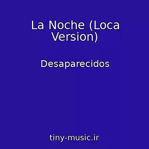 کاور آهنگ La Noche (Loca Version) از Desaparecidos