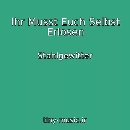 کاور آهنگ Ihr Musst Euch Selbst Erlosen از Stahlgewitter