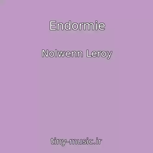کاور آهنگ Endormie از Nolwenn Leroy