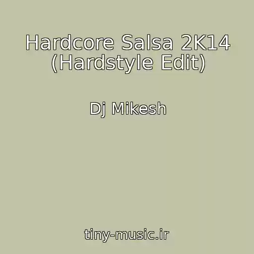 کاور آهنگ Hardcore Salsa 2K14 (Hardstyle Edit) از Dj Mikesh
