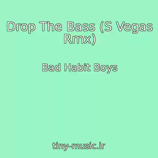 کاور آهنگ Drop The Bass (S Vegas Rmx) از Bad Habit Boys