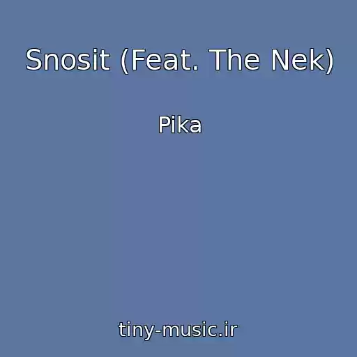 کاور آهنگ Snosit (Feat. The Nek) از Pika