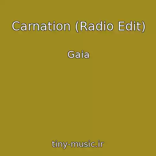 کاور آهنگ Carnation (Radio Edit) از Gaia