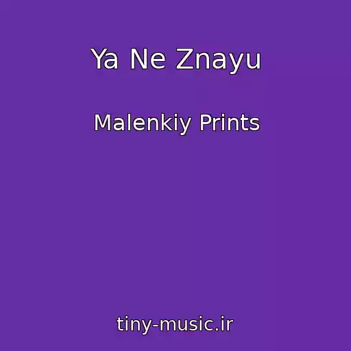 کاور آهنگ Ya Ne Znayu از Malenkiy Prints