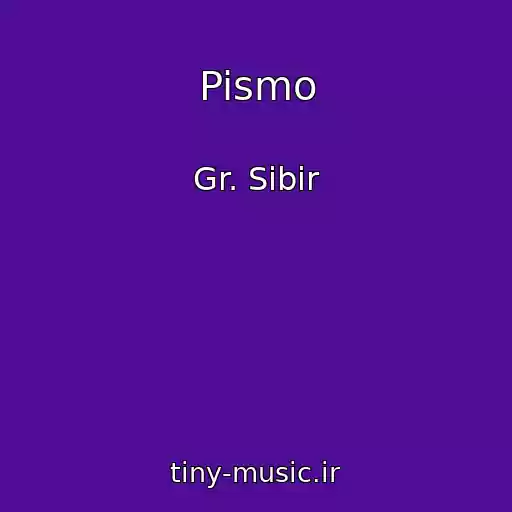 کاور آهنگ Pismo از Gr. Sibir