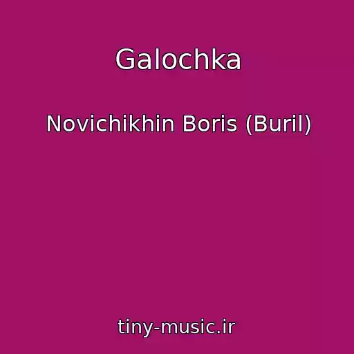 کاور آهنگ Galochka از Novichikhin Boris (Buril)