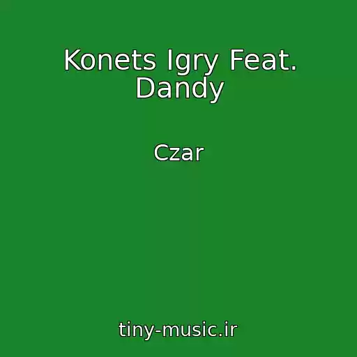 کاور آهنگ Konets Igry Feat. Dandy از Czar