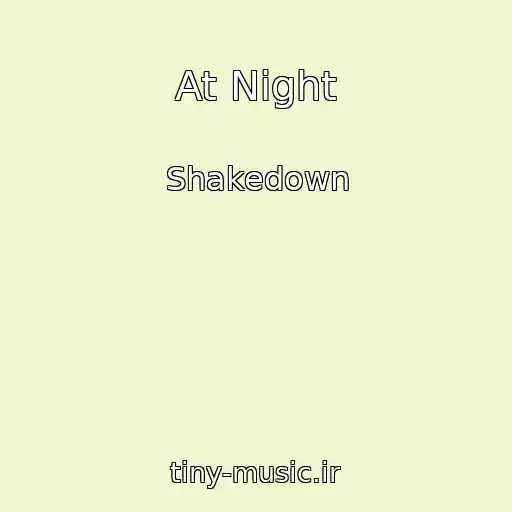 کاور آهنگ At Night از Shakedown