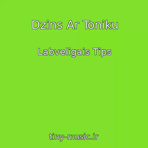کاور آهنگ Dzins Ar Toniku از Labveligais Tips