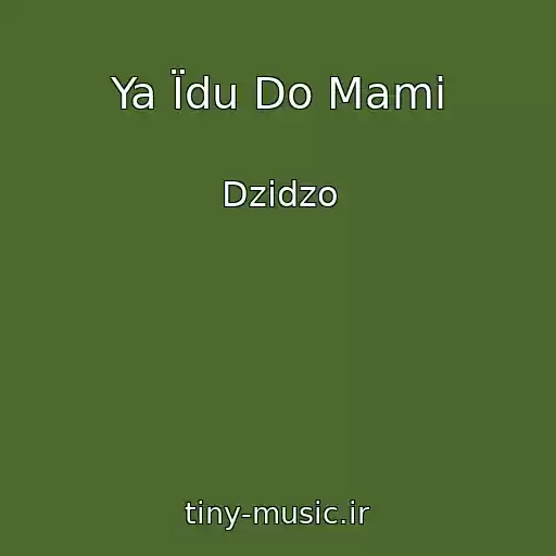 کاور آهنگ Ya Їdu Do Mami از Dzіdzo