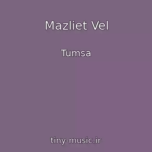 کاور آهنگ Mazliet Vel از Tumsa