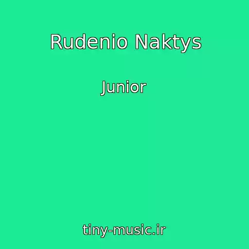کاور آهنگ Rudenio Naktys از Junior